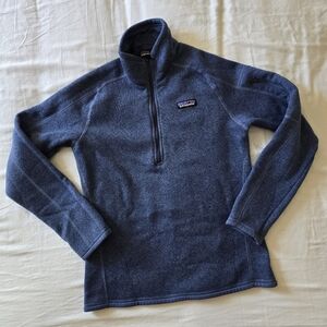 Patagonia Navy Blue Pullover Fleece size small